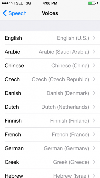 Cómo activar Text to Speech en iPhone iOS 8
