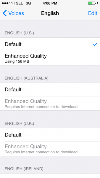 Cómo activar Text to Speech en iPhone iOS 8