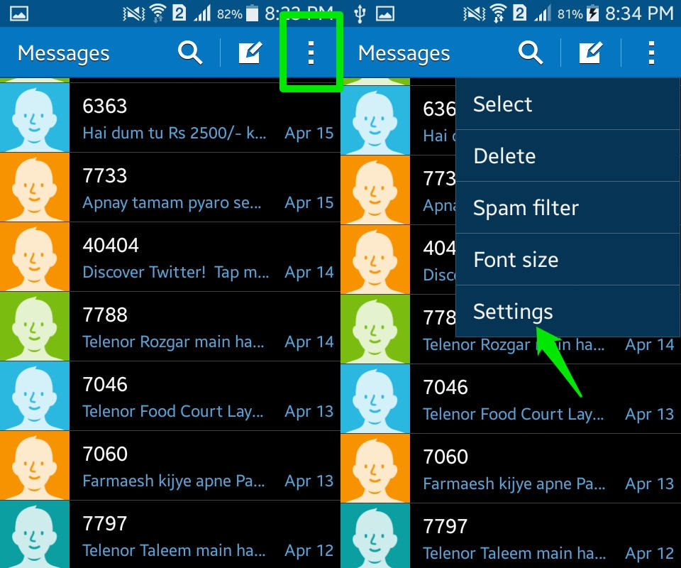 Cómo evitar el spam en Android