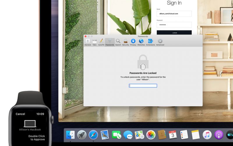 Cómo usar Apple Watch para desbloquear Mac 5