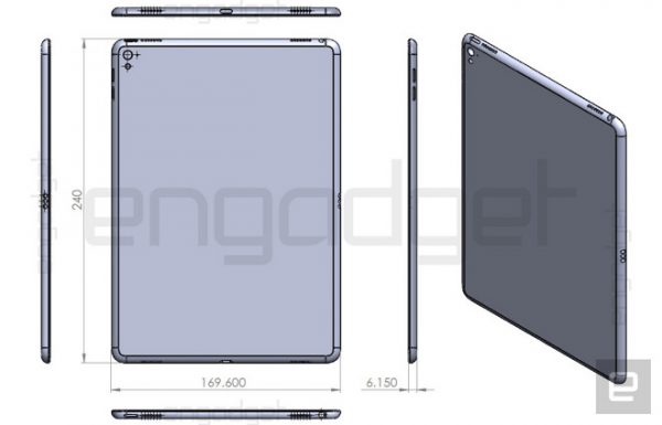 Los nuevos esquemas filtrados del iPad Air 3 y su carcasa revelan el conector inteligente