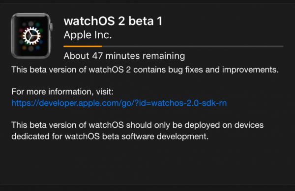 Cómo actualizar su Apple Watch WatchOS 2 Developer de forma segura