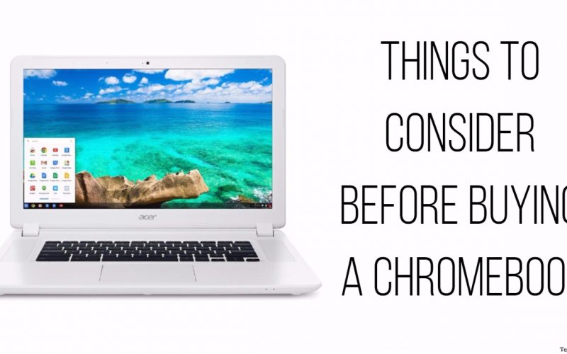 cosas a considerar antes de comprar una Chromebook