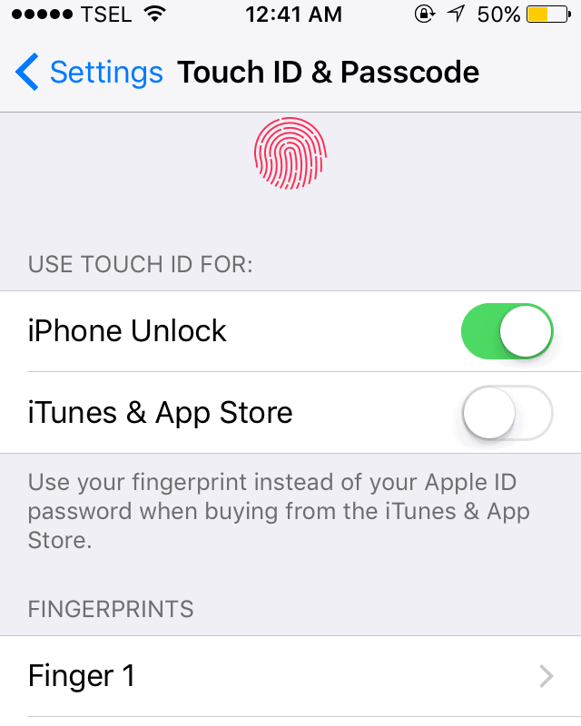 Touch ID no funciona en iPhone