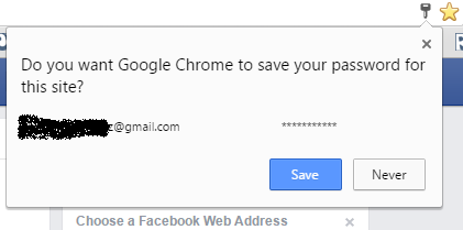 Cómo guardar la contraseña en Google Chrome 4