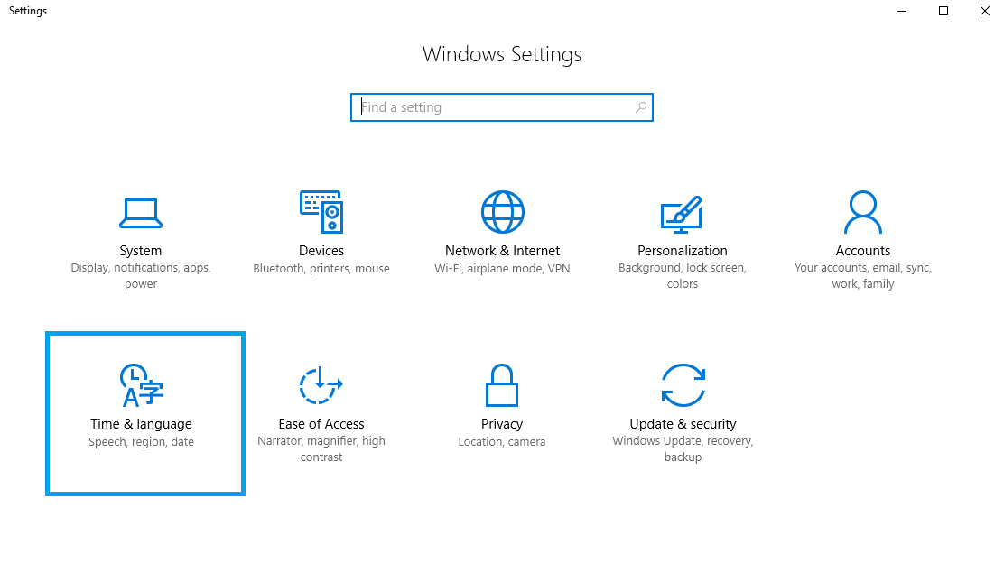 cómo agregar otro idioma en Windows 10